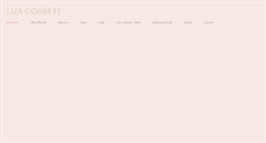 Desktop Screenshot of lizacorbett.com